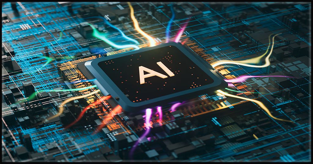 USE-A-generative-artificial-intelligence-cpu-that-emits-colorful-light-3d-rendering